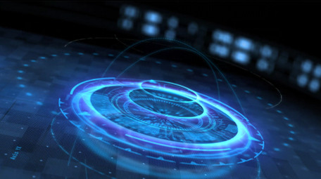 HUD科技感UI动画LOGO片头AE模板