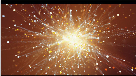 炫酷粒子光点汇聚爆炸logo片头AE模板