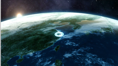 流浪地球定位标记揭示logo科技片头