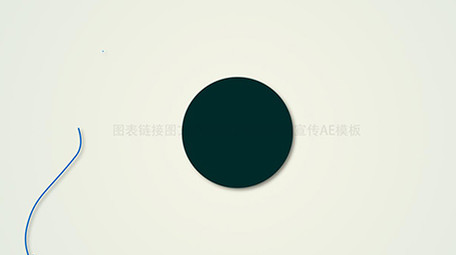 图表链接图文介绍企业公司产品宣传AE模板