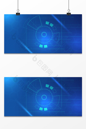 科技年会科技感背景图片