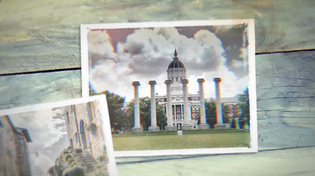 木纹背景照片动画回忆光效<strong>图文</strong>相册AE模板