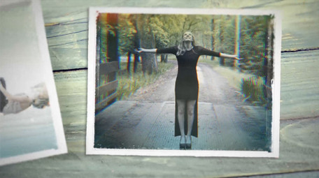 木纹背景照片动画回忆光效<strong>图文</strong>相册AE模板