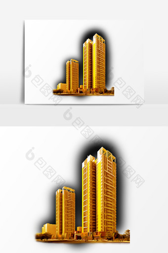 建筑高楼建筑地产元素图片