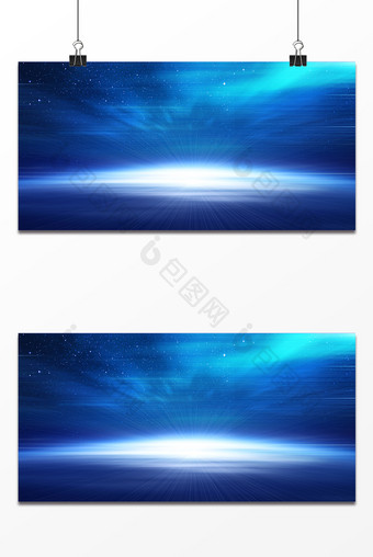 商务科技蓝光设计背景图片