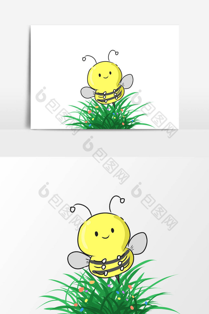 蜜蜂素材矢量图片