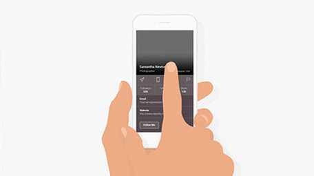 移动APP应用程序图文动画宣传AE模板