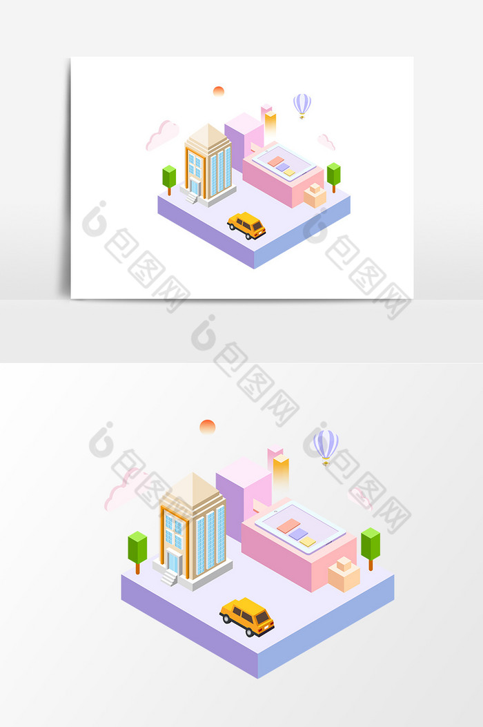 小区商品楼AI格式图片