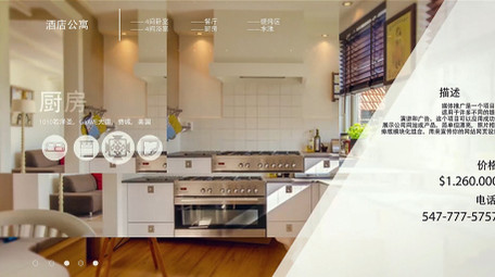 酒店公寓房地产室内装修<strong>图文</strong>动画AE模板