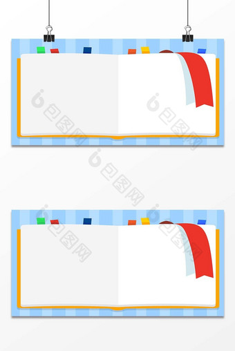 空白笔记本设计背景图片