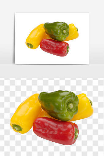 新鲜果蔬菜椒素材图片
