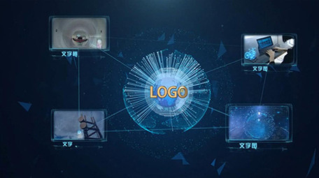 智领未来科技AE模板