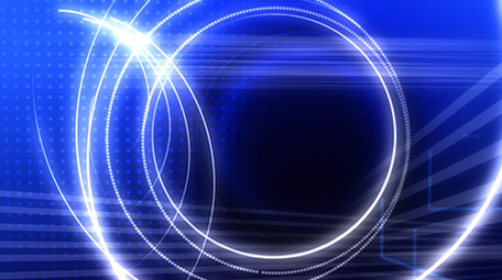 蓝色星空广告光线背景视频