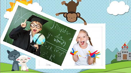 可爱宝宝纪念相册图文展示 AE模板