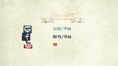 怀旧风格在线商务营销图文演示动画AE模板