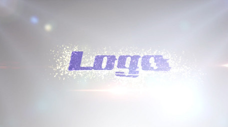 闪光粒子方块汇聚动画LOGO片头AE模板
