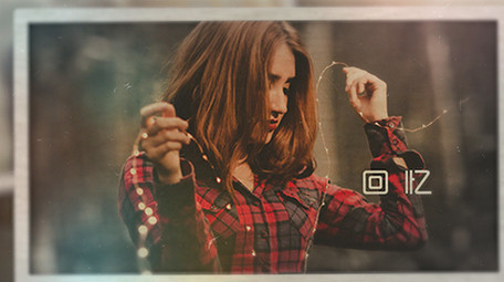 怀旧回忆纪念相册图文展示PR模板