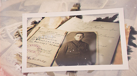 水墨不变的沧桑回忆图文展示AE模板