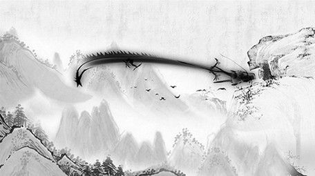 烟雨江南水墨片头ae模板