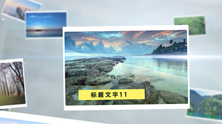 简洁企业商务<strong>图文</strong>展示ae模板