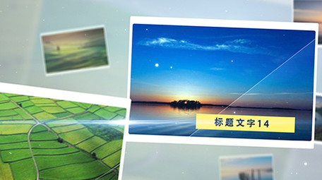 简洁企业商务<strong>图文</strong>展示ae模板