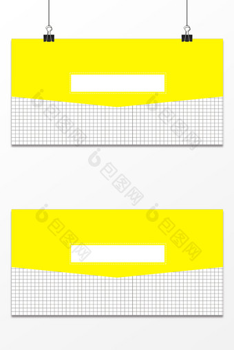 简约黄色网格背景图片