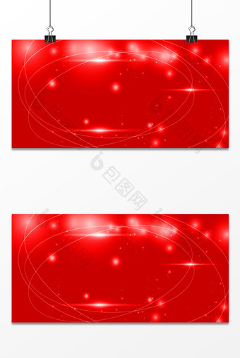 红色星空设计背景图片