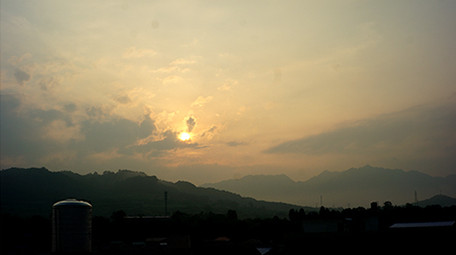 自然磅礴大气日出延时视频素材