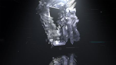 暗黑金属粒子演变十秒倒计时AE模板