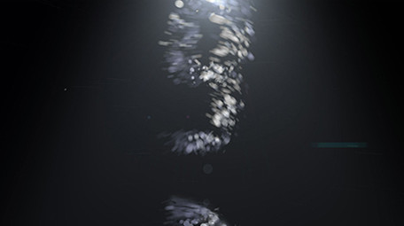 暗黑金属粒子演变十秒倒计时AE模板