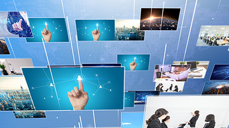 科技企业<strong>图文</strong>汇聚ae模板