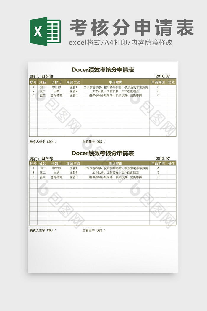 评定表评分表指标考核图片