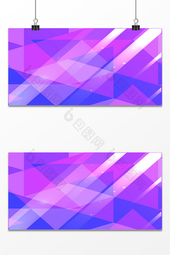 紫色几何拼接背景设计图片