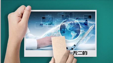 粉笔手写的企业商务图文展示动画AE模板