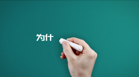 粉笔手写的企业商务图文展示动画AE模板