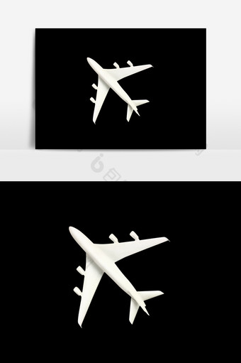 卡通飞机元素设计图片