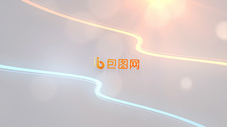 优雅光线logo片头片尾AE模板