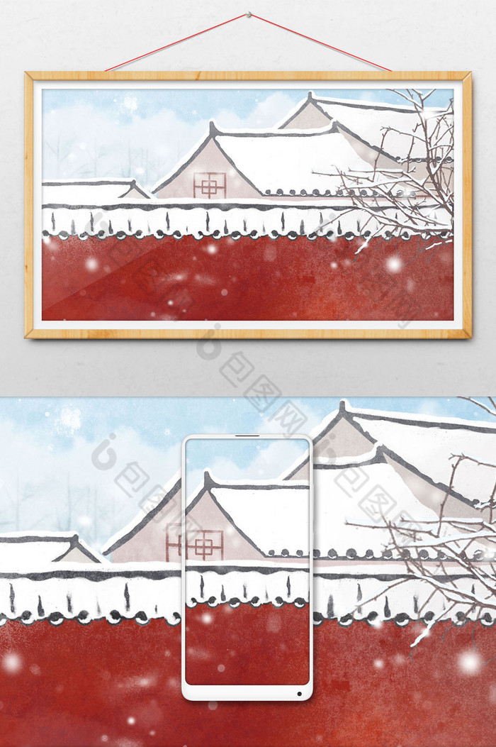 冬季城墙图片图片