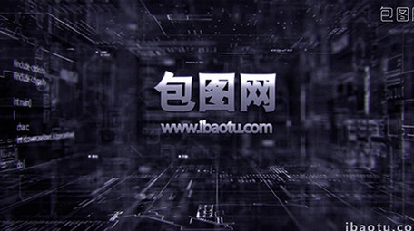 数字空间科技商务图文视频展示AE模板