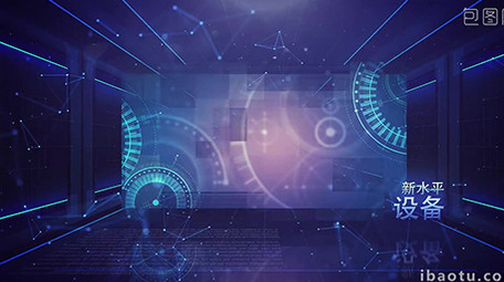 数字科技<strong>图文</strong>视频展示AE模板