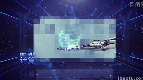 数字科技<strong>图文</strong>视频展示AE模板