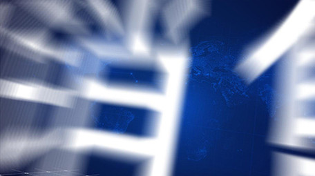 蓝色智能科技数据信息字幕展示AE模板