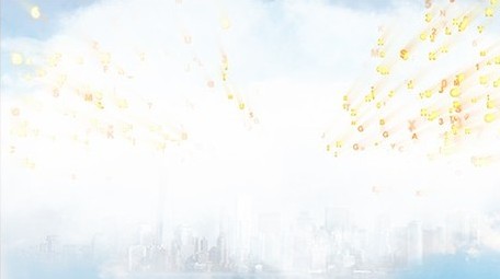 蓝天白云大金字立体标题AE模板