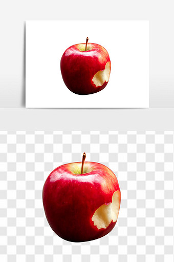 新鲜营养水果苹果元素图片