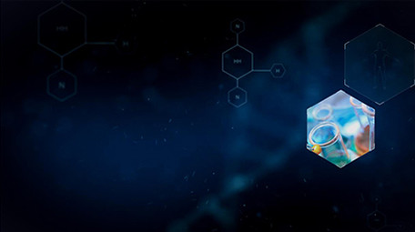 蓝色科技医学科学研究<strong>图文</strong>展示AE包装