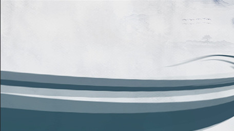 唯美中国水墨风立冬片头AE模板