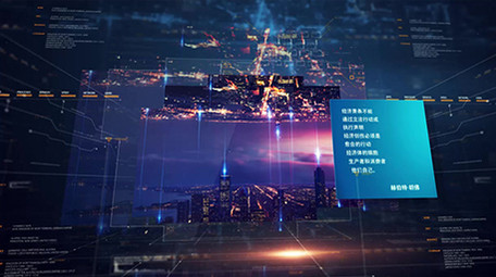 大气震撼科技企业相册宣传展示AE模板