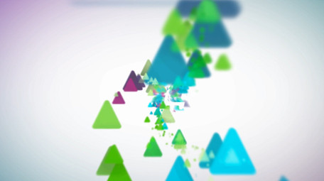 3种图形粒子螺旋汇聚logo片头AE模板