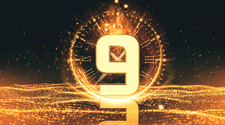 大气年会倒计时开场视频AE模板