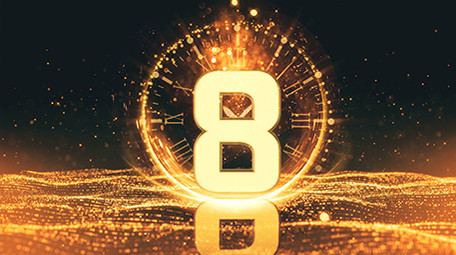 大气年会倒计时开场视频AE模板